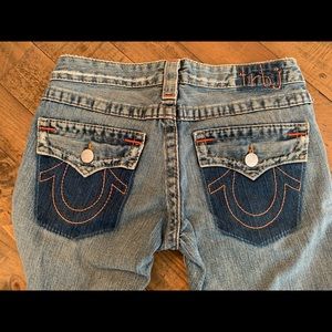 Super Cute!!! A Rare True Religion vintage jean